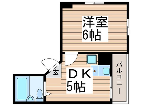 エクセル松戸（501）の物件間取画像